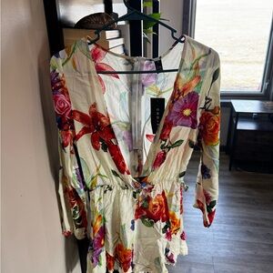 Sm floral romper